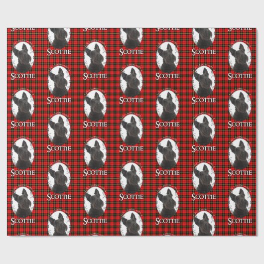 Besseres der Scottie-Packpapier des Lebens Geschenkpapier (Flach)