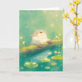 Besseres Freizeitprotokoll Karte (Gelbe Blume)