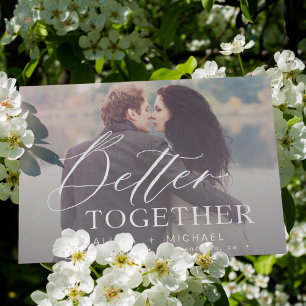 Besseres gemeinsam Skript Hochzeit Foto Save the D Date