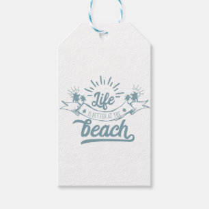 Besseres Leben am Strand Geschenkanhänger
