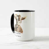 Besseres Leben auf dem Bauernhof, bei der Ziege, b Tasse (Vorderseite Links)