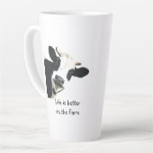 Besseres Leben auf der Farm der landwirtschaftlich Milchtasse (Linke Ecke)