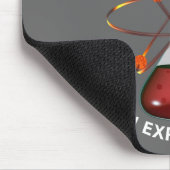 Besseres Leben durch Experimentieren Mousepad (Ecke)