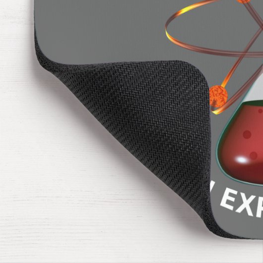 Besseres Leben durch Experimentieren Mousepad (Ecke)