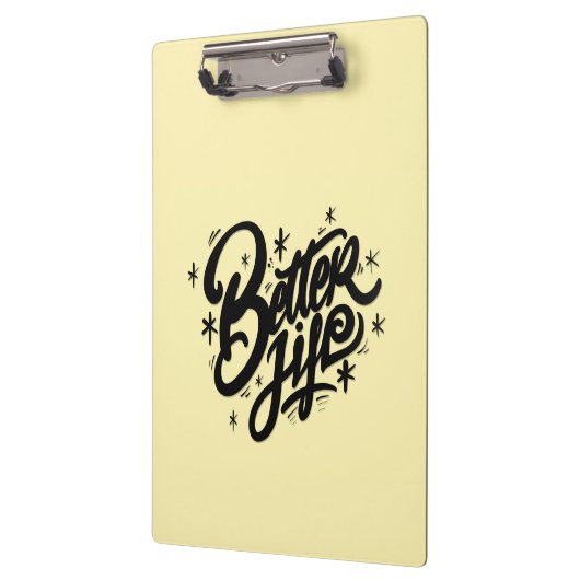 Besseres Leben Klemmbrett (Links)