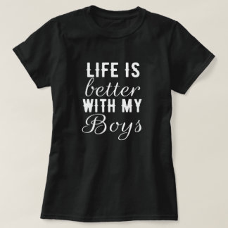 Besseres Leben mit meinen Jungs - Liebe, Mutter, S T-Shirt