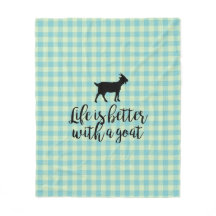 Besseres Leben mit Ziegenland Kariert