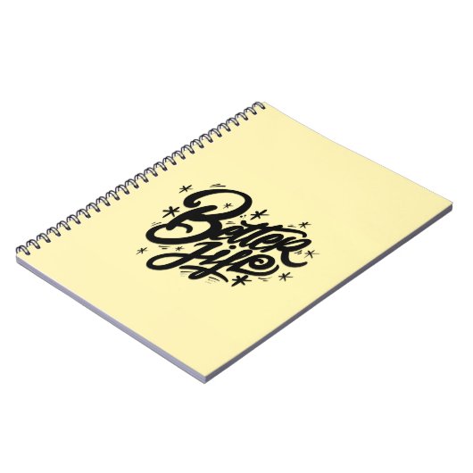 Besseres Leben Notizblock (Linke Seite)