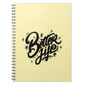 Besseres Leben Notizblock (Vorderseite)