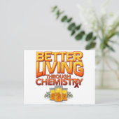 Besseres Leben Postkarte (Stehend Vorderseite)