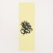 Besseres Leben Yogamatte (Rückseite)