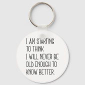 Besseres wissen schlüsselanhänger (Vorderseite)