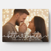 Besseres Zusammenspiel moderner Script-Fotos für H Fotoplatte (Vorderseite)