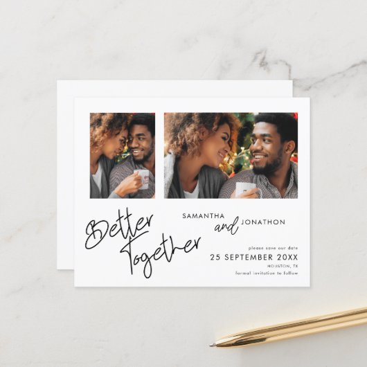 Besseres Zusammenwirken des Haushalts 2 Foto Save (Vorderseite/Rückseite Beispiel)