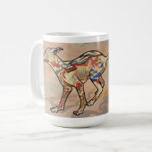 "Bessern Sie" OAS WandTasse durch David-Polka aus Kaffeetasse (Vorderseite Links)