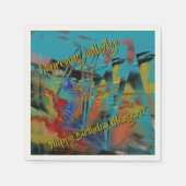 Besserung mit Alter - starkes Meer Serviette (Vorderseite)