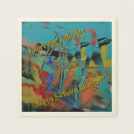 Besserung mit Alter - starkes Meer Serviette