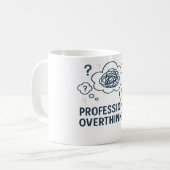 Besserwisser - Lustiges Mind Doodle Design Kaffeetasse (Vorderseite Links)