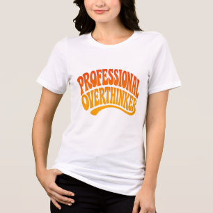 Besserwisser T-Shirt mit Retro-Typografie Lustig Tri-Blend Shirt