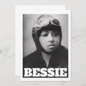 Bessie Coleman - Aviation Pioneer Dankeskarte (Vorne/Hinten)
