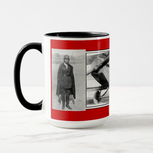 Bessie Coleman Bilder Tasse (Links)
