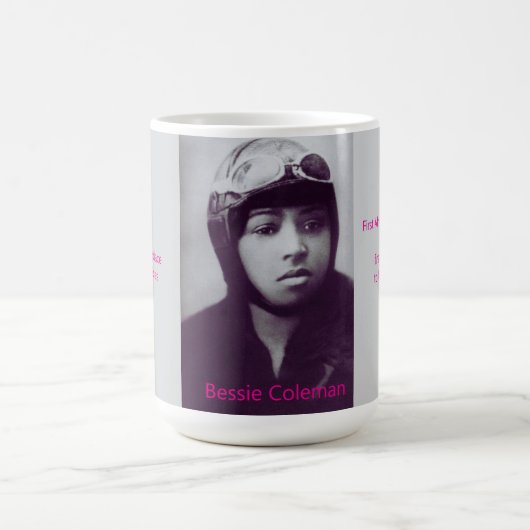 Bessie Coleman Kaffeetasse (Mittel)