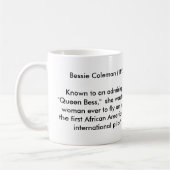 Bessie Coleman Kaffeetasse (Links)