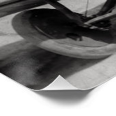 Bessie Coleman und ihr Flugzeug, 1922 Poster (Ecke)