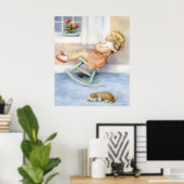 Bessie Pease Guttman Adorable Little Kleinkind Gir Poster (Heimbüro)