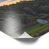 Bessner Barn Guemes Island Fotodruck (Ecke)