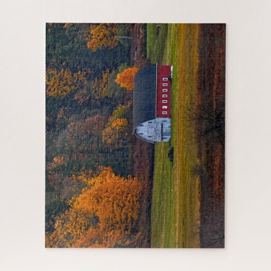 Bessner Barn Guemes Island Puzzle (Vertikal)