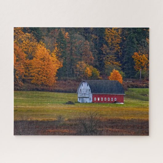 Bessner Barn Guemes Island Puzzle (Horizontal)