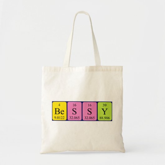 Bessy Periodenname Tasche (Vorne)