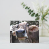 Bessy sagt Hi Grußkarte Postkarte (Stehend Vorderseite)