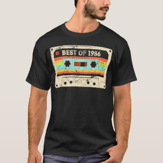 Best 1986 38 Year Old Bday 38. Geburtstag T-Shirt
