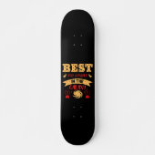 BEST 2D GRADER IN DER GALAXIE lustig niedlich Skateboard (Vorne)