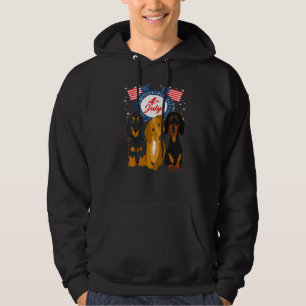 Best 4. Juli Dackeln Niedliche Dackel Funny Wiene Hoodie