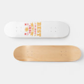 BEST 6. GRADER IN DER GALAXIE lustig niedlich Skateboard (Horizontal)