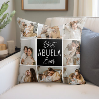 Best ABUELA jemals Custom Throw Kissen