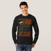 Best Abyssinian Cat Dad Happy Father s Day T-Shirt (Vorne ganz)