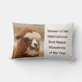 Best Alpaca Monobrow Lendenkissen (Rückseite)