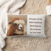 Best Alpaca Monobrow Lendenkissen (Decke)