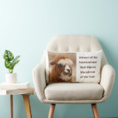 Best Alpaca Monobrow Lendenkissen (Stuhl )