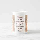 Best Alpaca Monobrow Porzellantasse (Vorderseite)