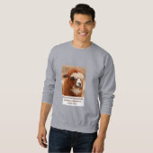 Best Alpaca Monobrow Sweatshirt (Vorne ganz)