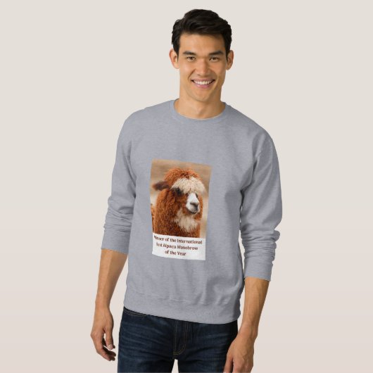 Best Alpaca Monobrow Sweatshirt (Vorne ganz)