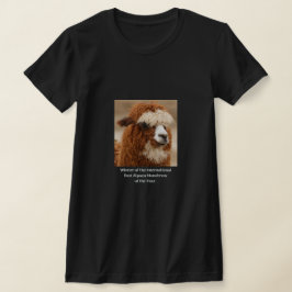 Best Alpaca Monobrow T-Shirt