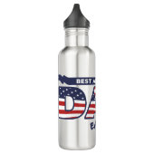 Best American Dad Ever Edelstahlflasche (Links)