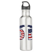 Best American Dad Ever Edelstahlflasche (Rückseite)