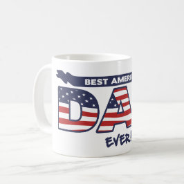 Best American Dad Ever Kaffeetasse